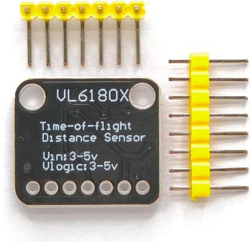 TIC TOC Store 2pcs VL6180X Distance Sensor Module – 5mm-100mm Optical Ranging, I2C Interface, 3.3V/5V Compatible for Arduino - Image 3